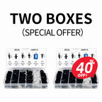 100pcs Universal Expansion Screw Clips Set